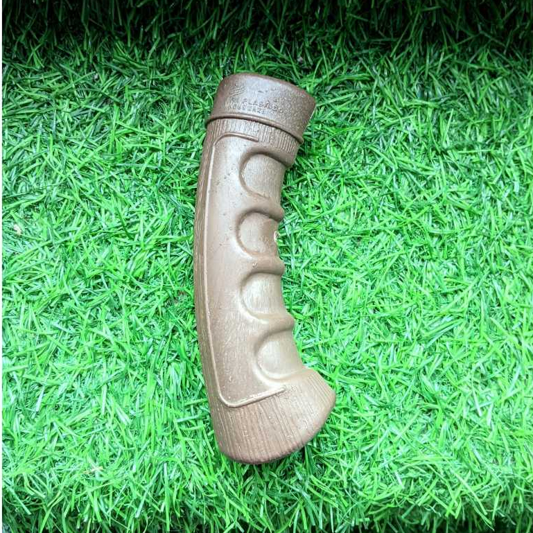 [LA] Gagang golok coklat/gagang golok kayu/gagang golok besi/gagang golok naga ukir/gagang golok tan