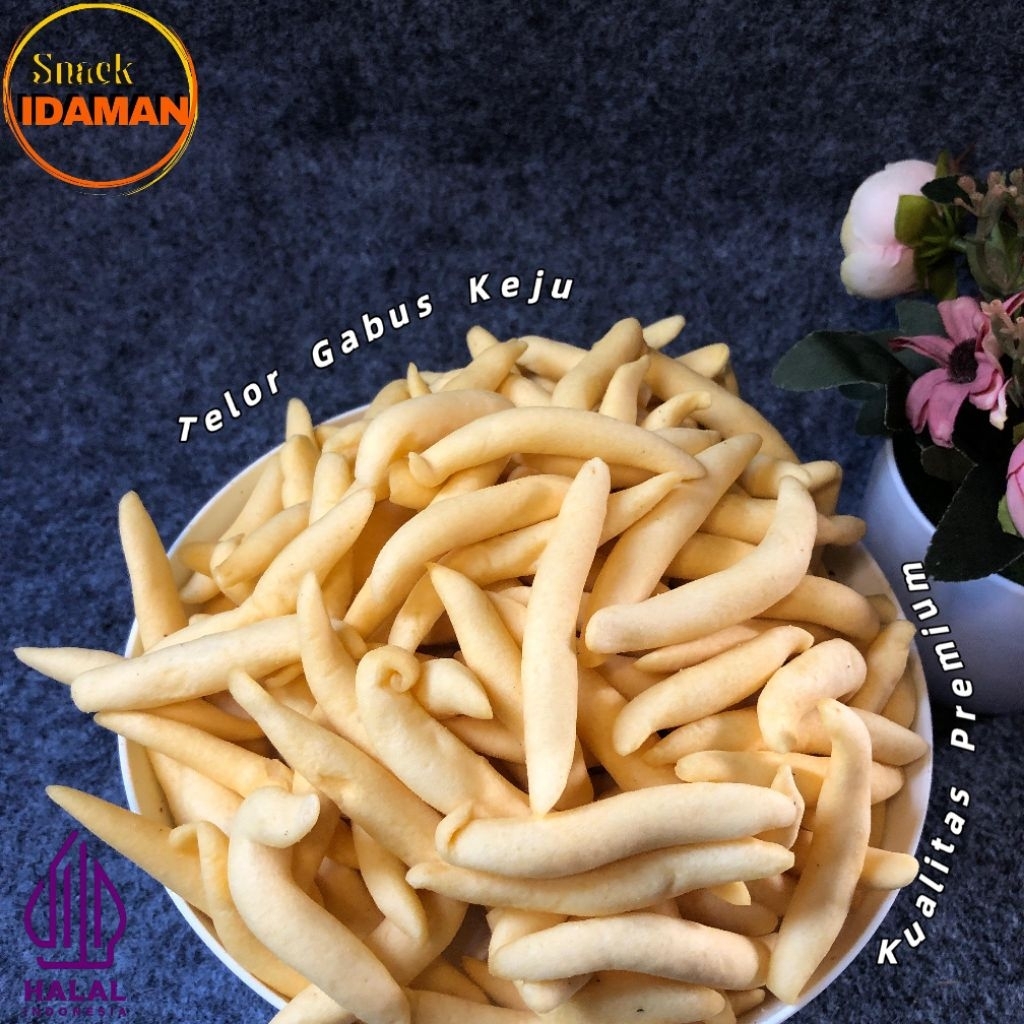 

Telor Gabus Keju 300 Gram Cemilan Asin Gurih