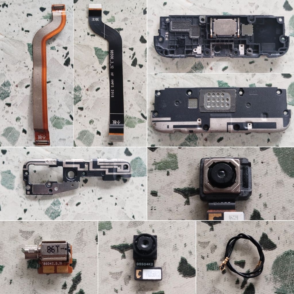 Xiaomi Redmi 6a Bahan Kanibalan, Mesin Mati Total Matot, Konektor Cas HF, Antena, Flex UI MB, Frame,