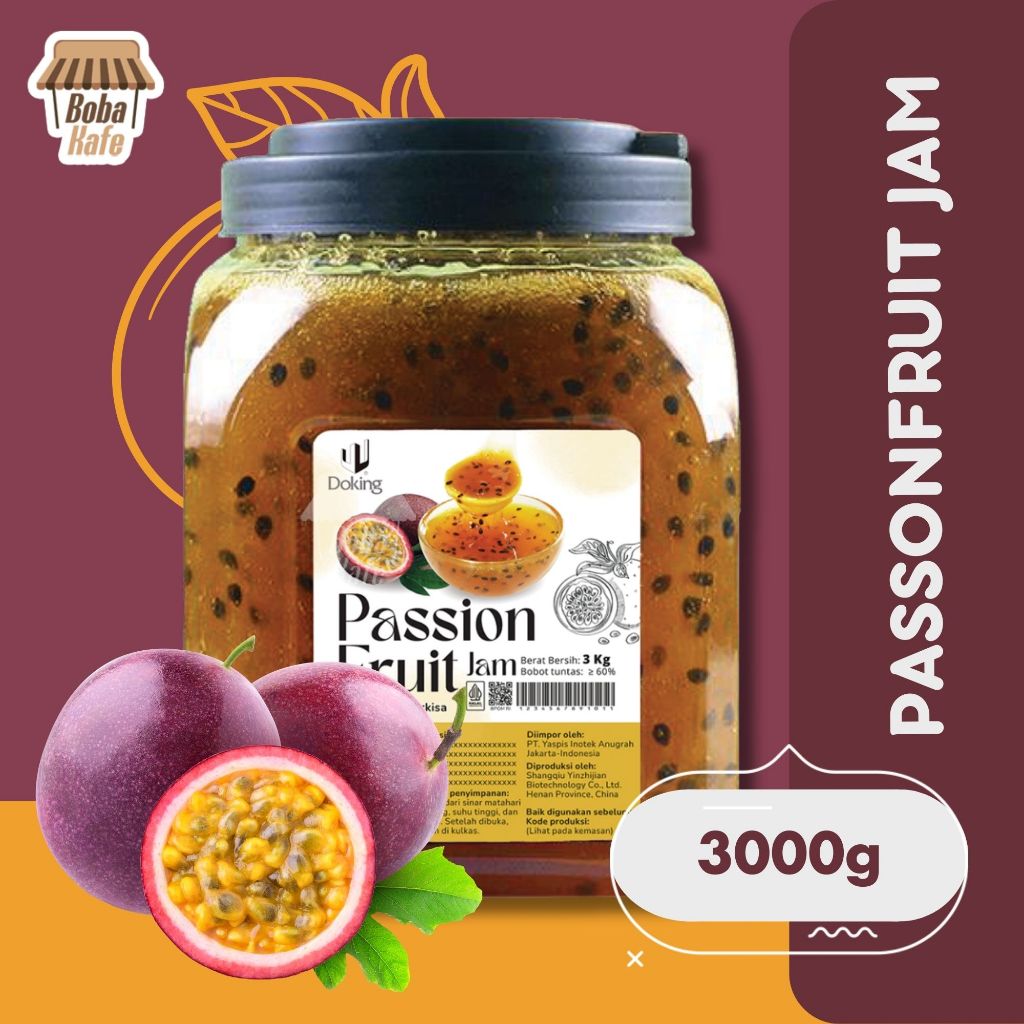

Doking Passion Fruit Jam – 3 KG