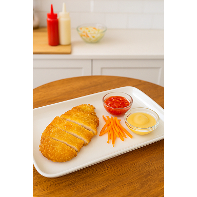 

CHICKEN KATSU FROZEN BENTO 300 Gr