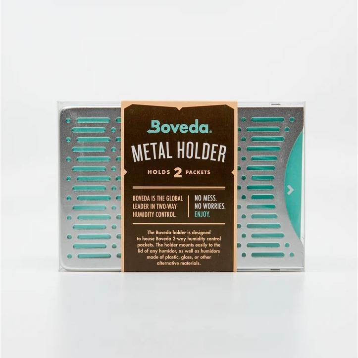 Boveda Metal Holder - Hold 2 Packs - Dudukan Besi Aluminium untuk Boveda 60 Gram
