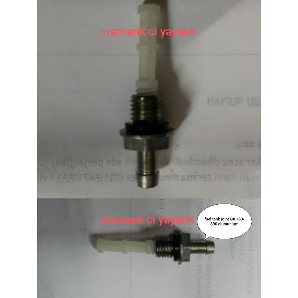 fuel tank joint GX 160 GX 390 keran tangki engine bensin starke,matrix,Tesla,Tiger dll