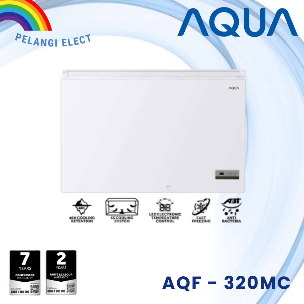 AQUA CHETS FREEZER AQF 320MC CHEST FREEZER 306 LITER