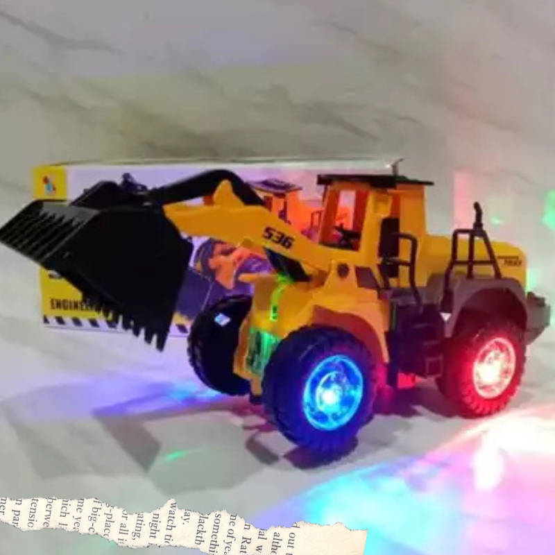 MAINAN MOBIL TRUCK BEKO BULDOZER KONSTRUKSI BESAR BUMP & GO