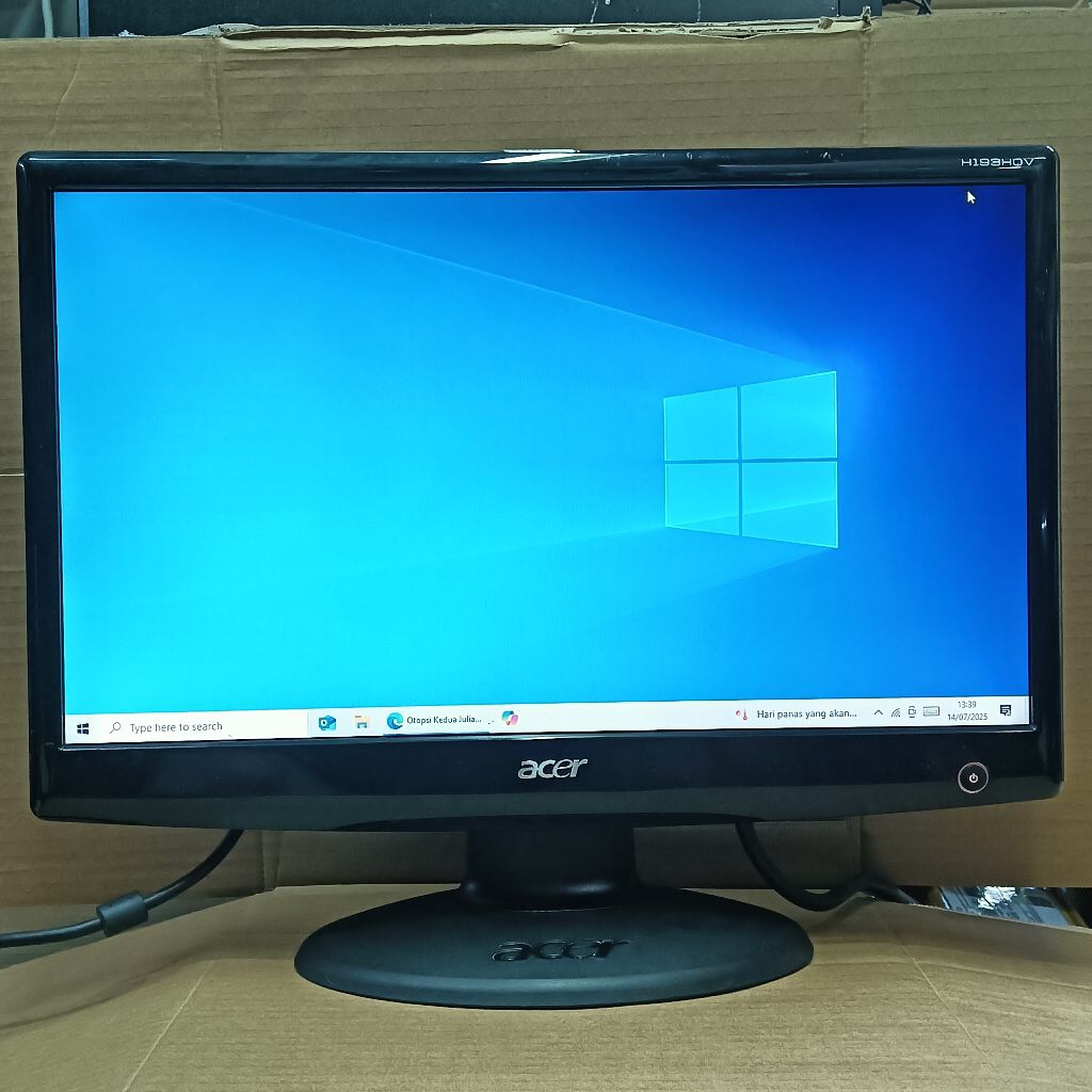 Monitor Acer 19 Inch Second No Minus
