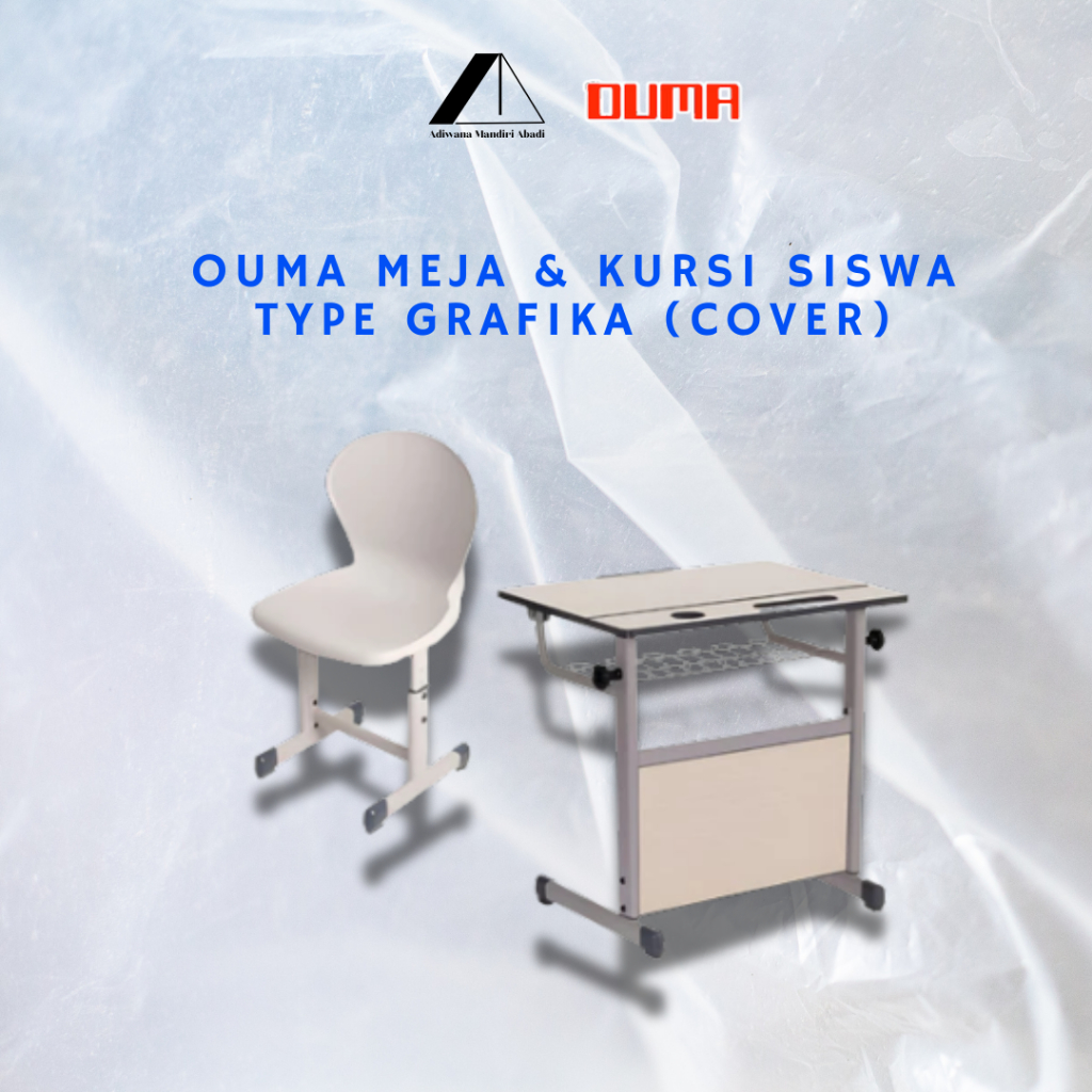OUMA Meja & Kursi Siswa Type GRAFIKA (Cover)