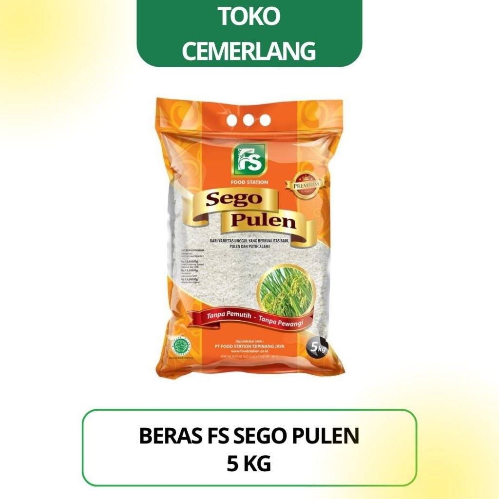 

Beras FS Sego Pulen 5 kg