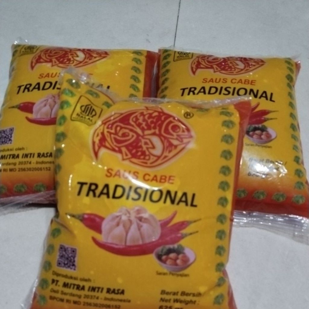

Saus ikan Tradisional / saus cabe 625 g