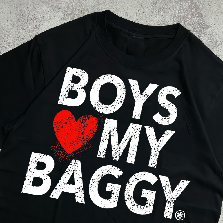 Moodday Project Crop Boxy Tee Love My Baggy Moodday Project