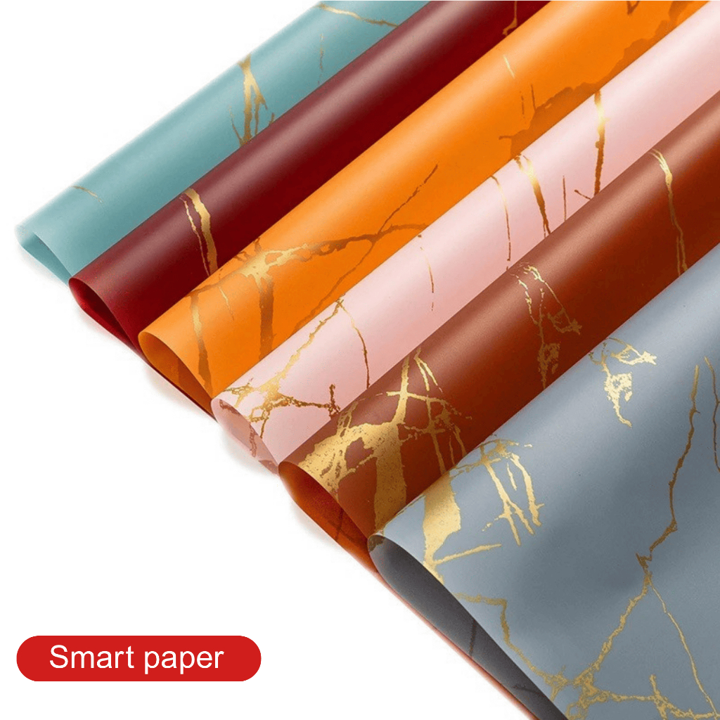 

Kertas Bunga Buket Wisuda Anniversary Romantis Gift Motif Marble Florist Flower Wrapping Paper Cellophane KB023