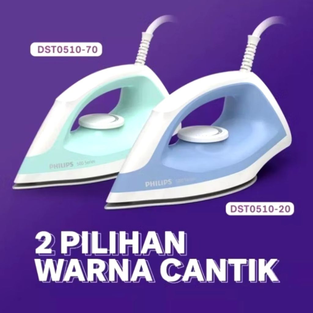 PHILIPS Setrika Listrik Mini DST-0510