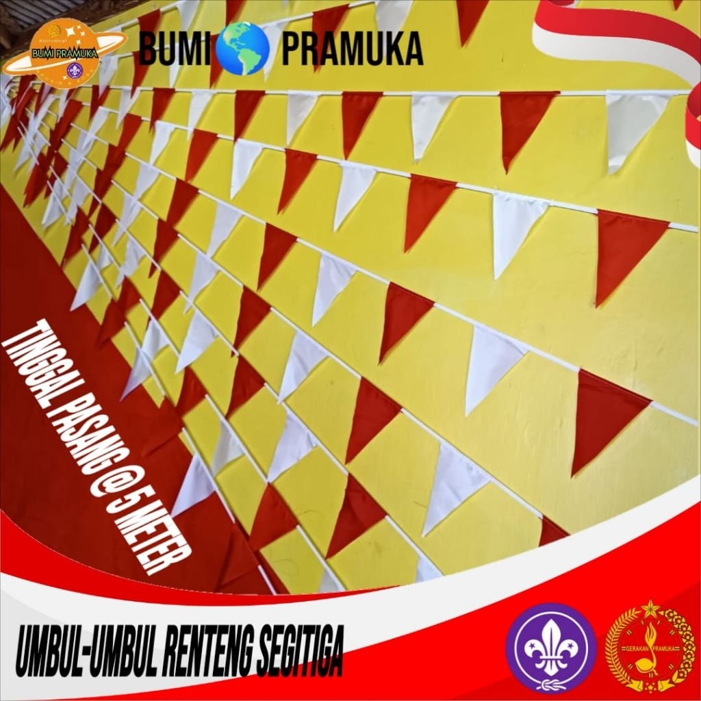 Bendera renteng/ bendera hias/umbul2