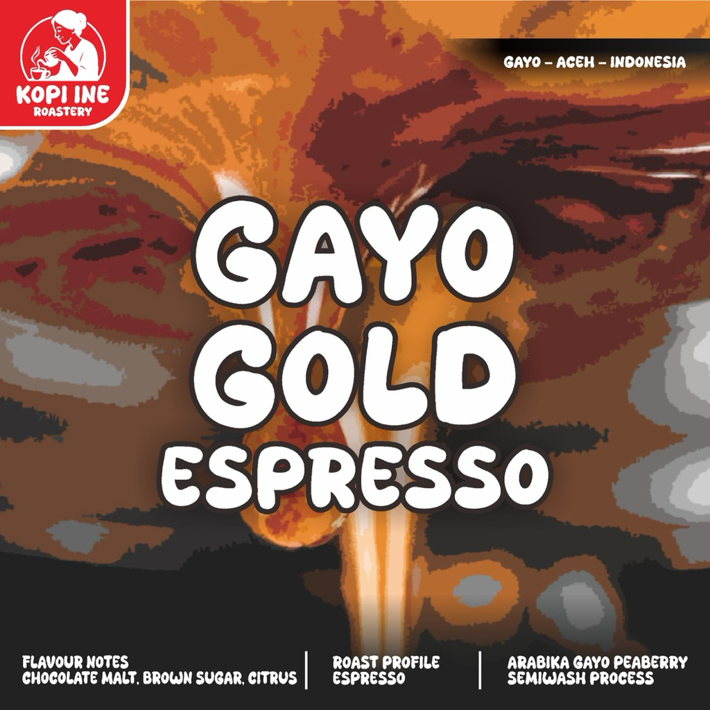 

Kopi Aceh Gayo Arabika Peaberry Gold Espresso-Specialty Coffee