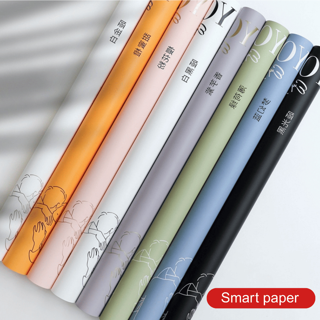 

Isi Isi 20 LEMBAR Kertas Buket Bunga Valantine Flower Wrapping Paper Florist Cellophane Bouquet Waterproof KB030