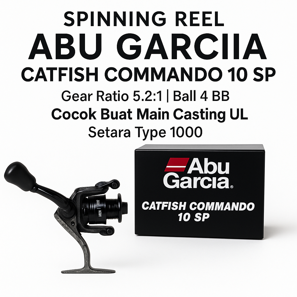 Spinning Reel ABU GARCIA Catfish COMANNDO 10 SP