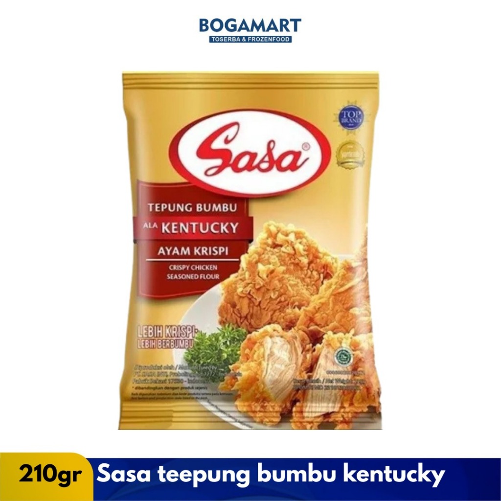 

Sasa Tepung Bumbu Kentucky 210gr 1Pcs