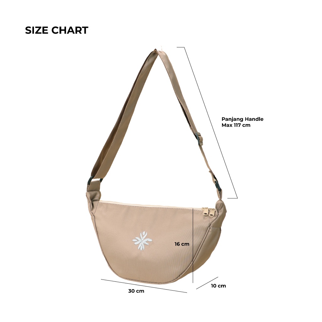 NEW PRODUCT Cresto AKEMI Tas Selempang Sling Bag Pria Wanita Crossbody