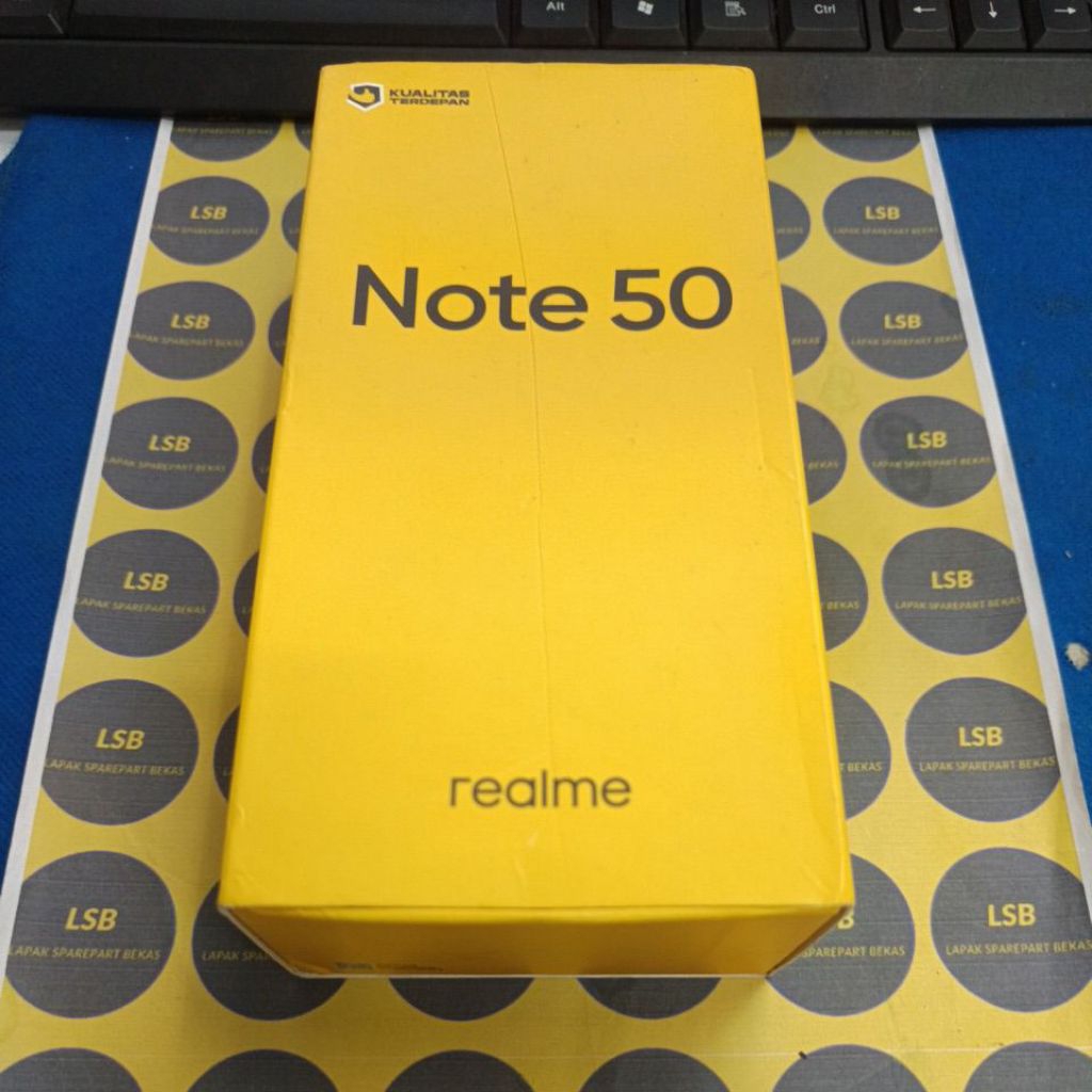 DUS BOX HANDPHONE REALME NOTE 50 PRO ORIGINAL BEKAS