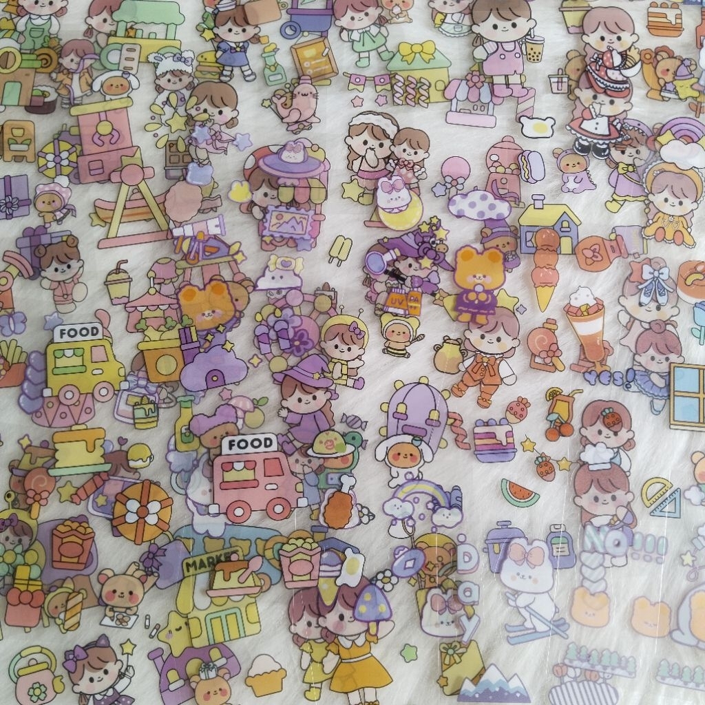 

stiker mimi momo tambahan freebies stuff by'Na