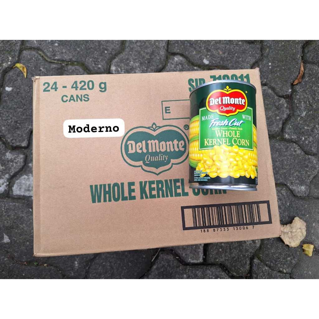 

[Perkarton] Delmonte Whole kernel Corn 420gr - Delmonte jagung pipil 420gr - Delmonte jagung manis kaleng 420gr