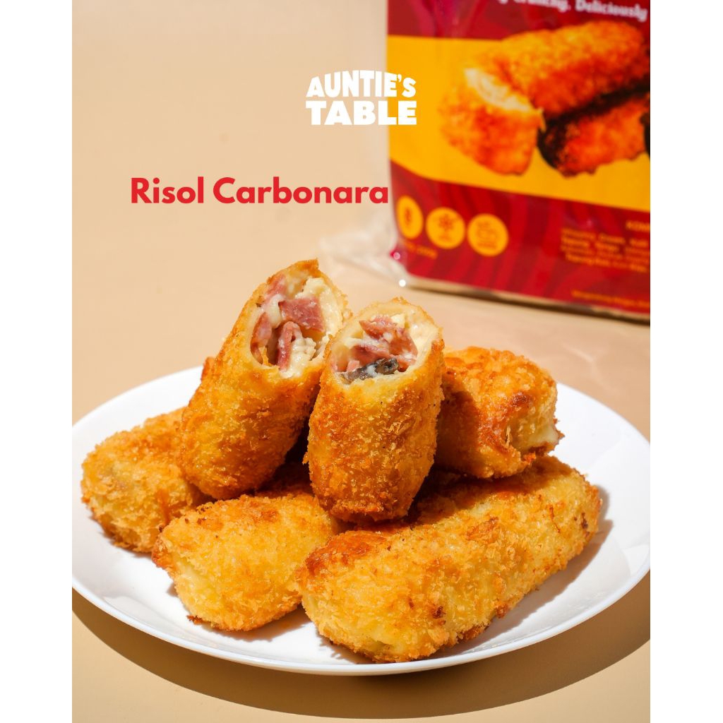 

Risol Carbonara Creamy - Isi 5 - Crispy Creamy - Frozen Food Premium - Praktis Siap Goreng