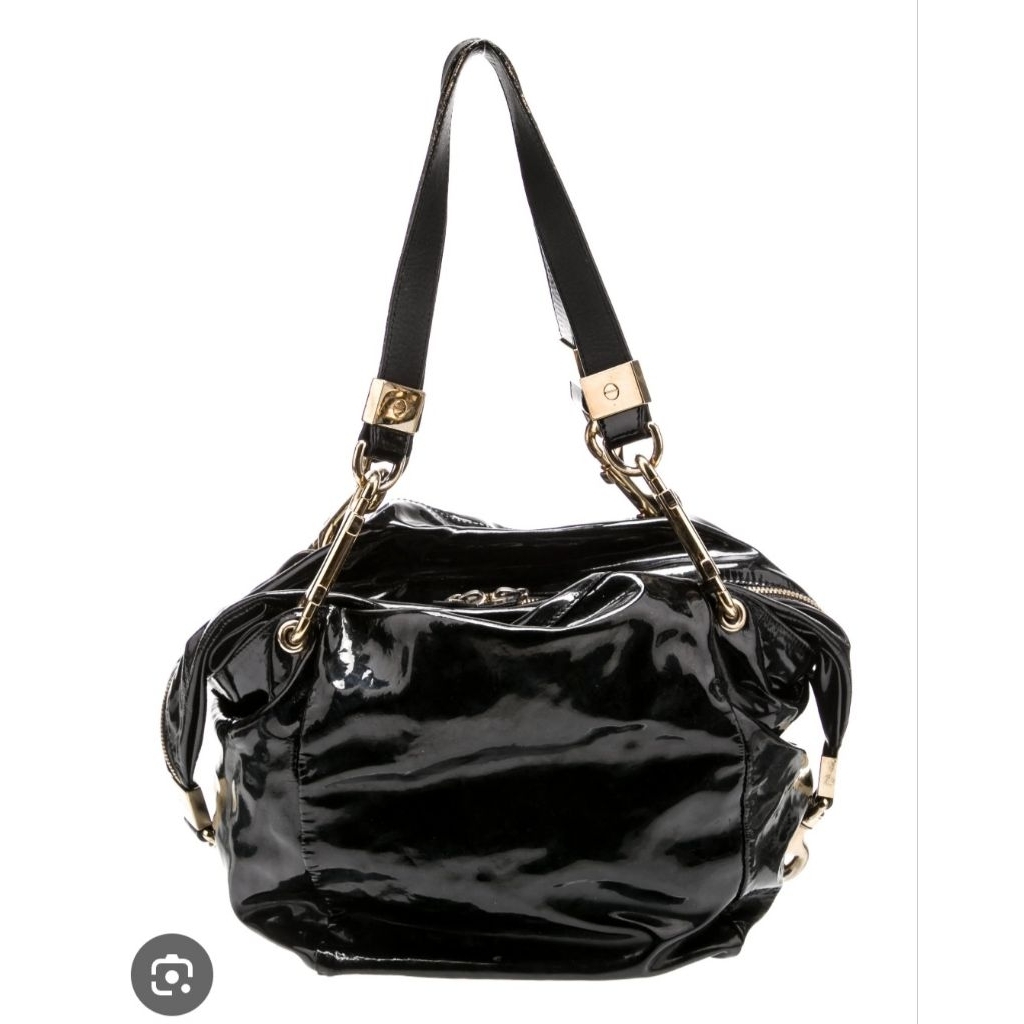 Tas Preloved Branded Original Jimmy Choo Leather Bag