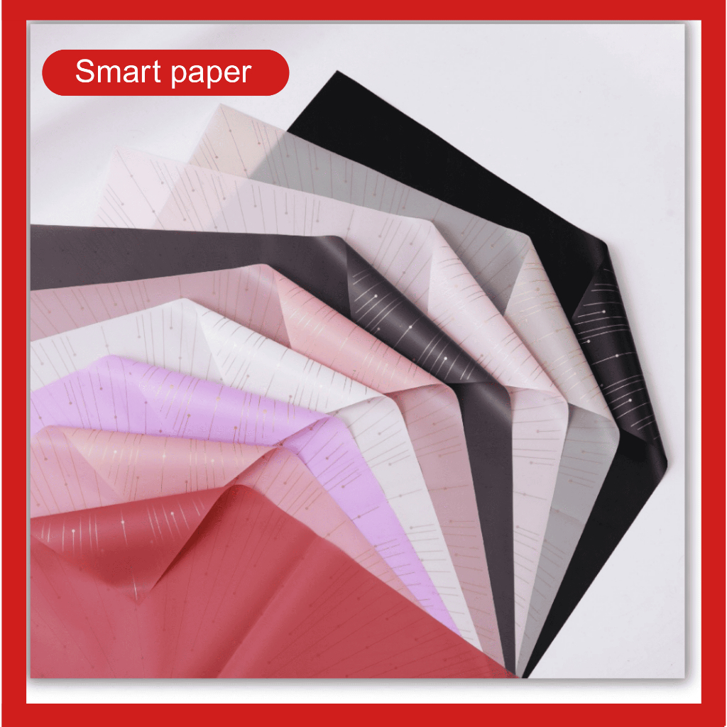 

Isi 20 LEMBAR Kertas Buket Motif Meteor Starlight Flower Wrapping Paper Bouquet Ecer KB091