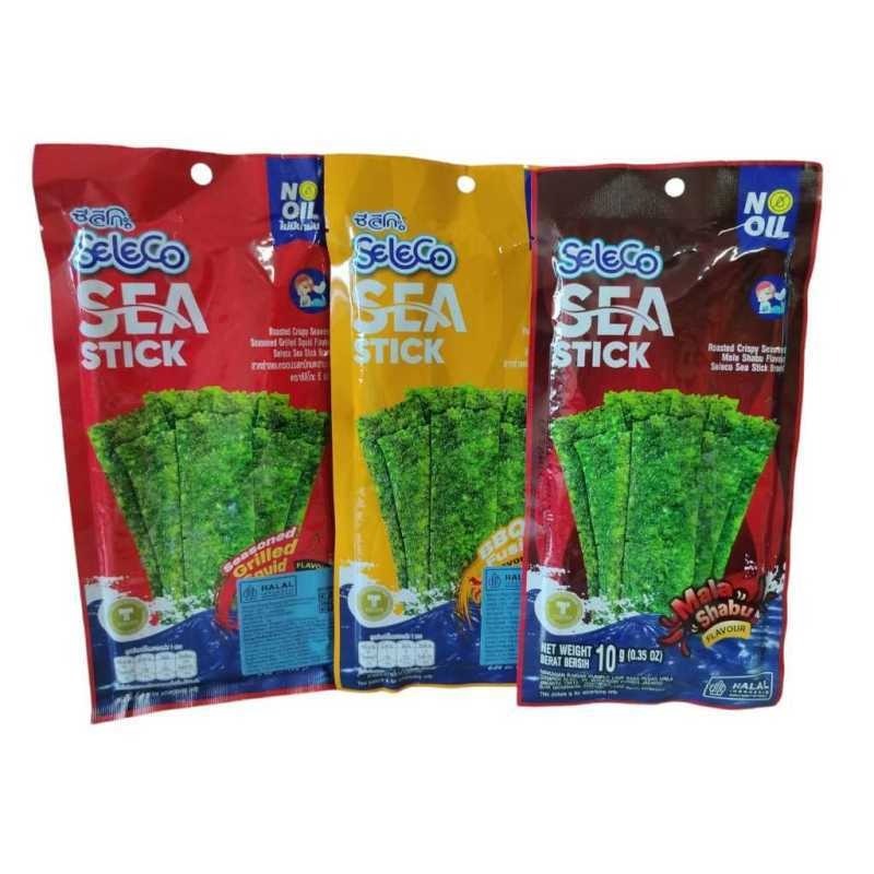 

[oddsolshop] pekanbaru/Seleco Sea Stick 10GR Mala Shabu BBQ Fusion Grilled Squid Cumi-cumi Barbekue
