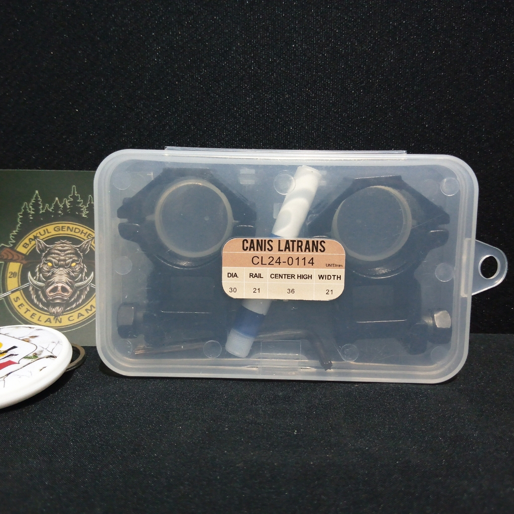 MOUNTING CANIS LATRANS OD30 REL 22 TINGGI / MONTING TELESKOP OD30 REL 22 (SC2192)