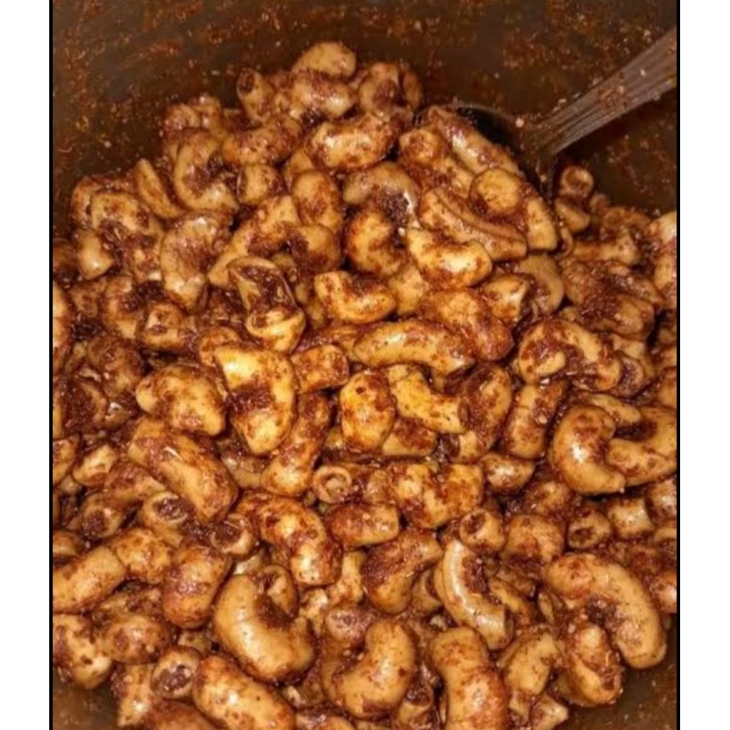 

Makaroni Bantet, Original, Pedas Gurih, Pedas Daun Jeruk, Balado