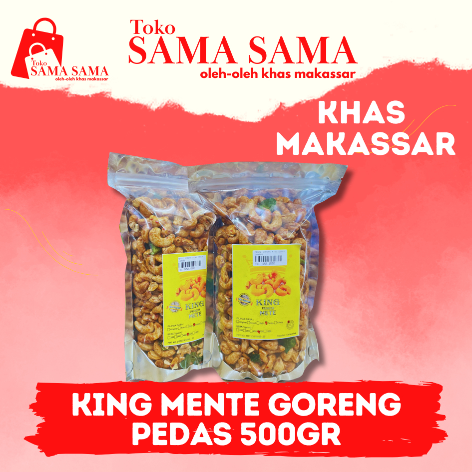 

MENTE GORENG KING PEDAS 500GR