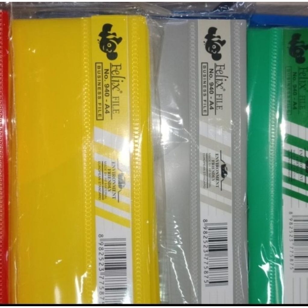 

BISNIS FILE A4 / F4 FELIX ( ADA KANTONG BAGIAN DALAM ) ISI 12 PC