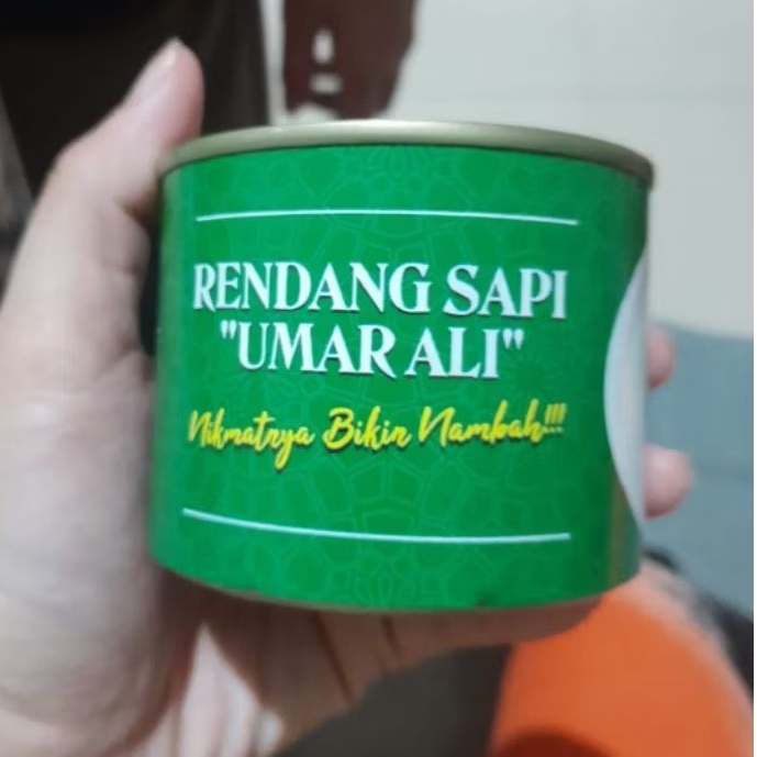 

Rendang Sapi instant Kaleng "Umar Ali
