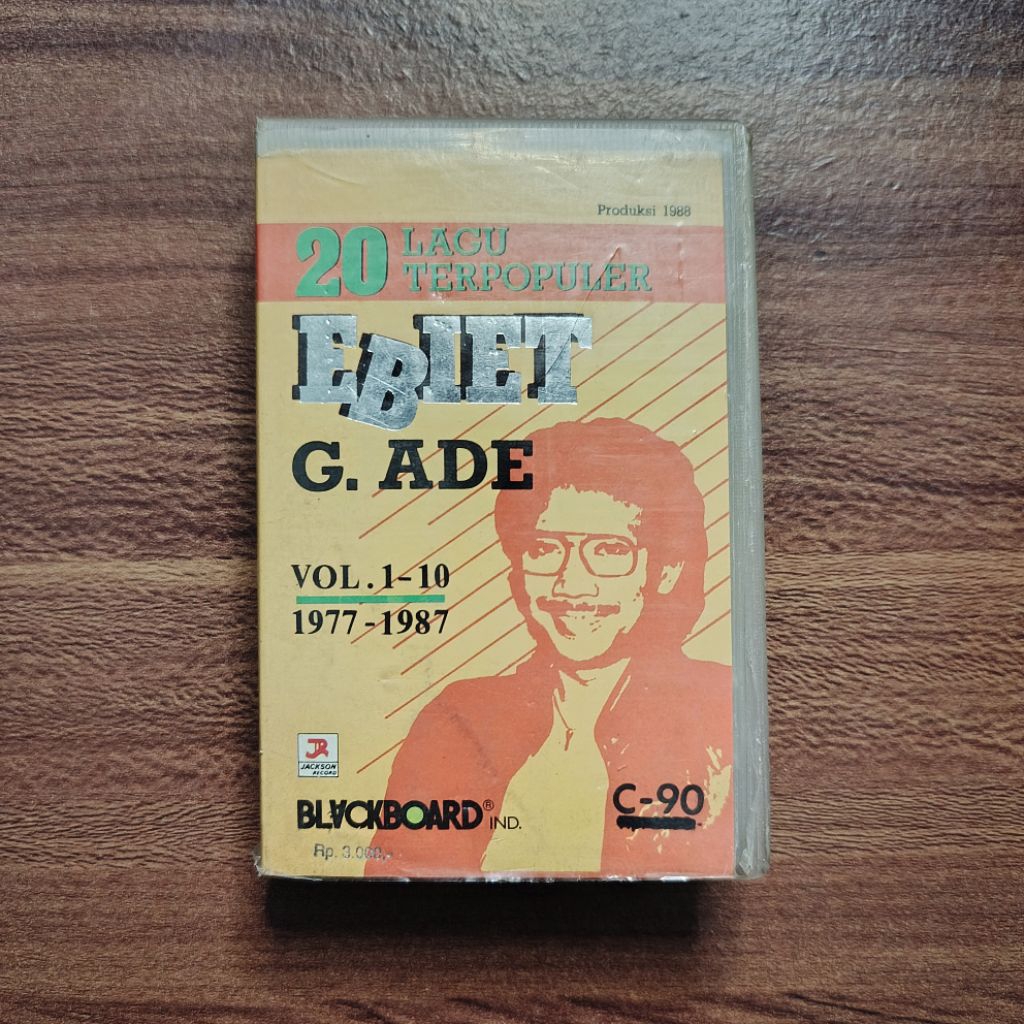 Kaset 20 Lagu Terpopuler Ebiet G. Ade