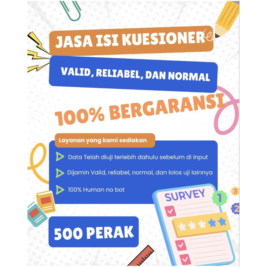 Jasa Isi Kuesioner