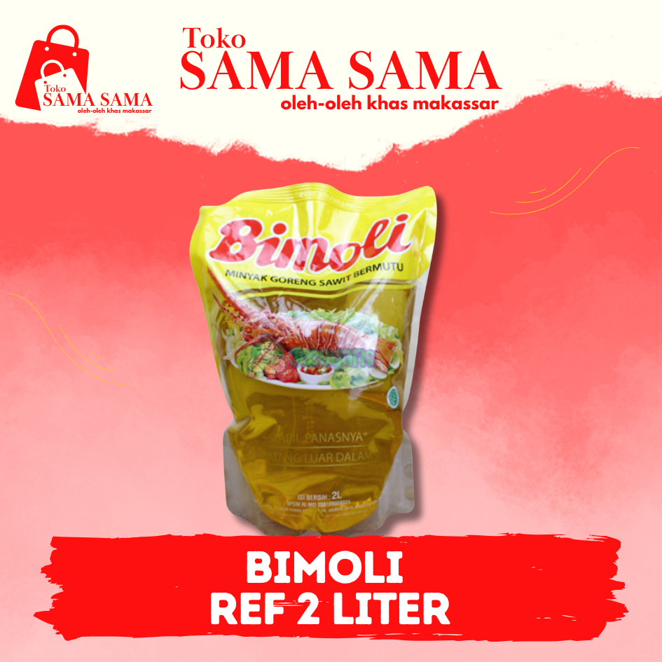 

Minyak Bimoli 2L / Minyak Bimoli 2 Liter