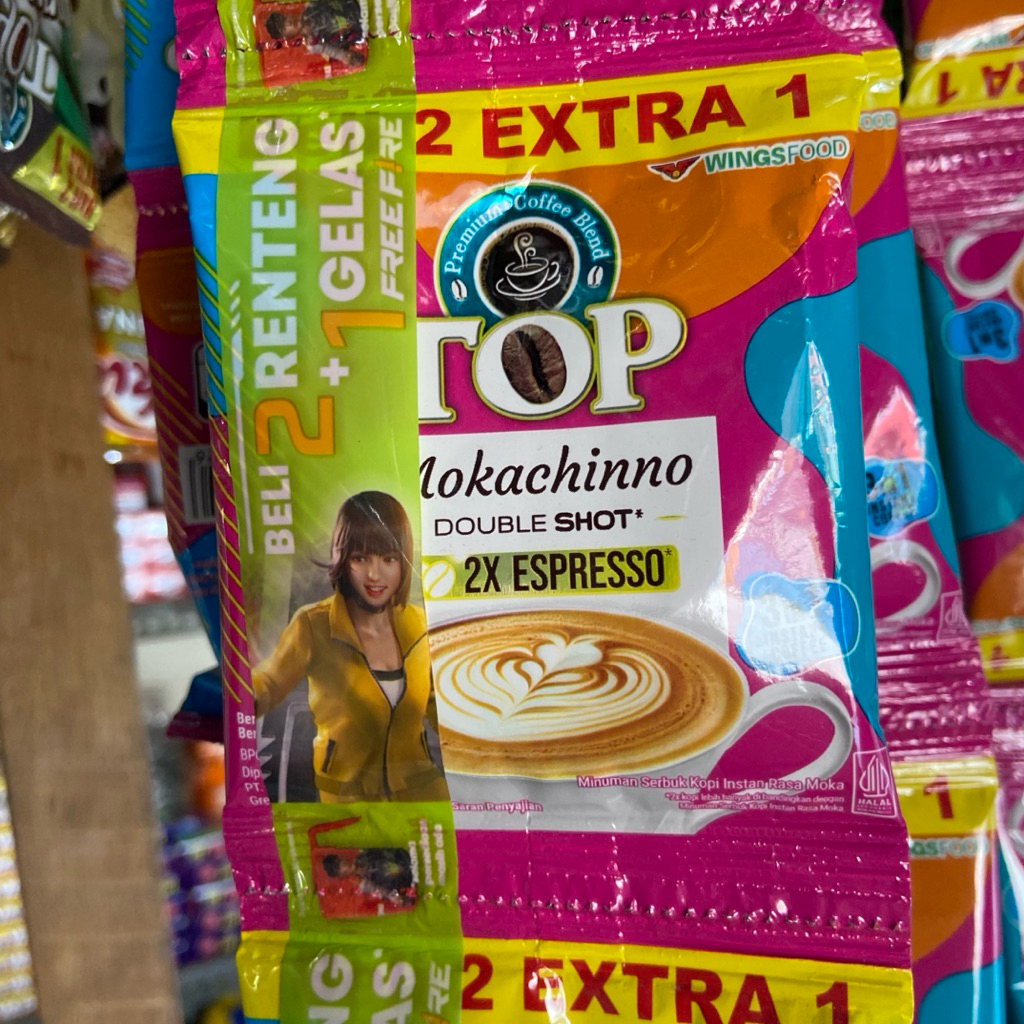 

Kopi Top mokachinno 1 renceng