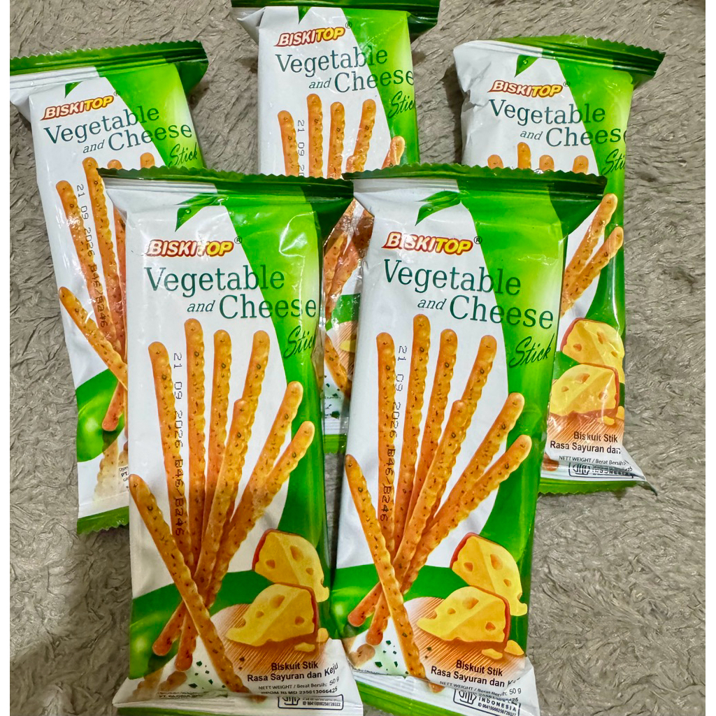 

Biskitop vegetable and chese 50gr ECER per pcs