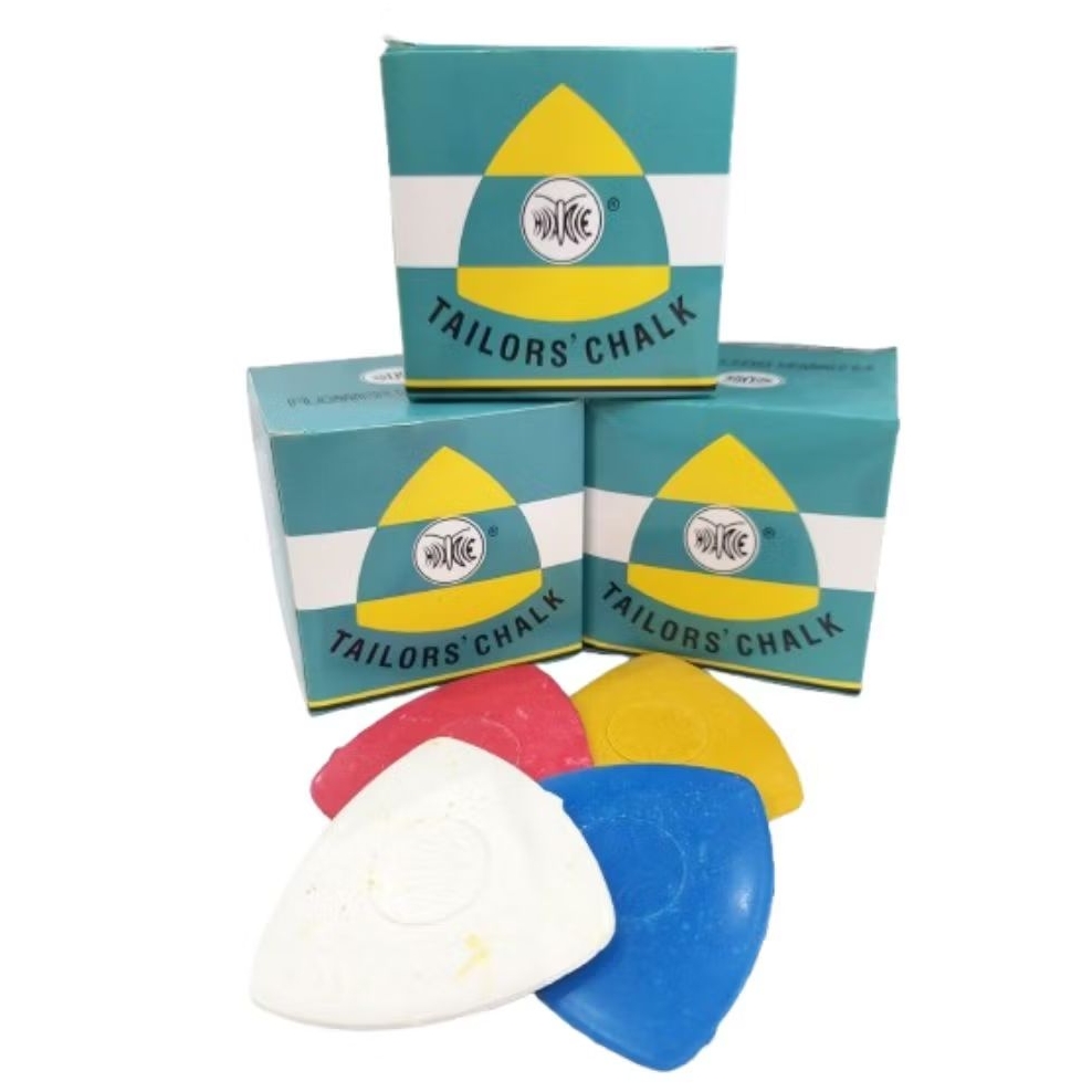 Kapur Jahit Butterfly / Kapur Jahit Segitiga / Kapur Jahit Mix Warna / Kapur Kain Assorted [ BIJIAN 