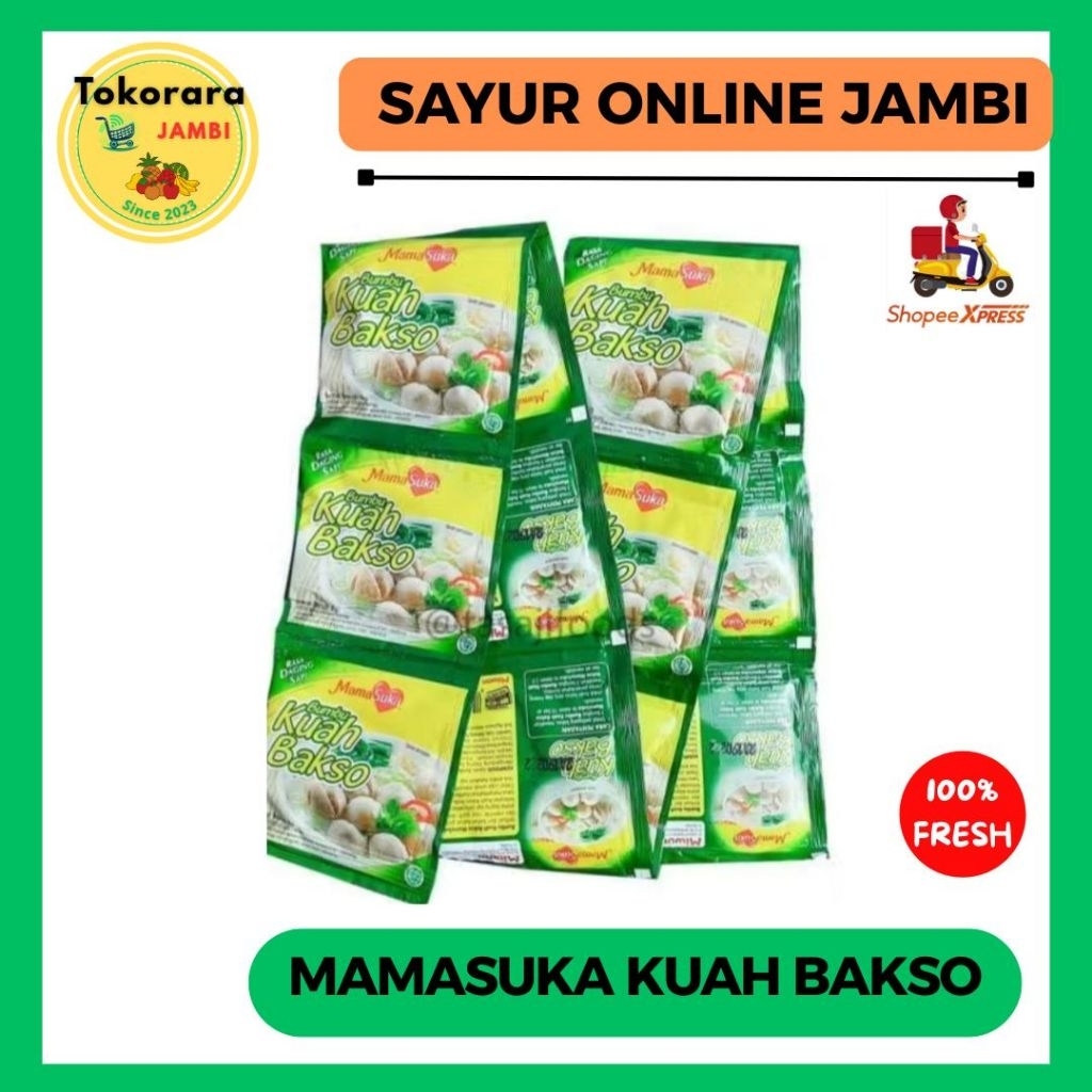 

Bumbu Kuah Bakso MAMASUKA @8gx12pc-tokorara.jambi