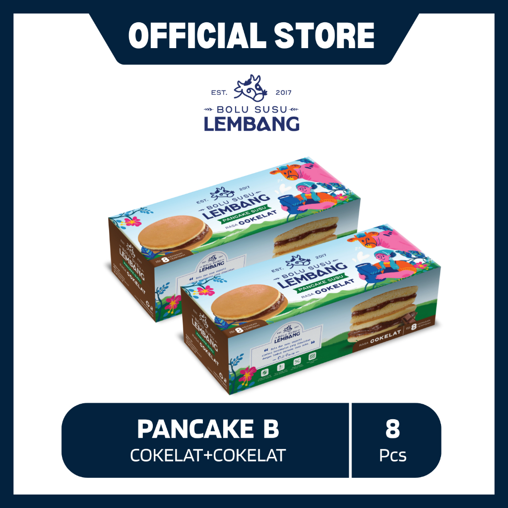 

PANCAKE B (COKELAT + COKELAT) By Bolu Susu Lembang