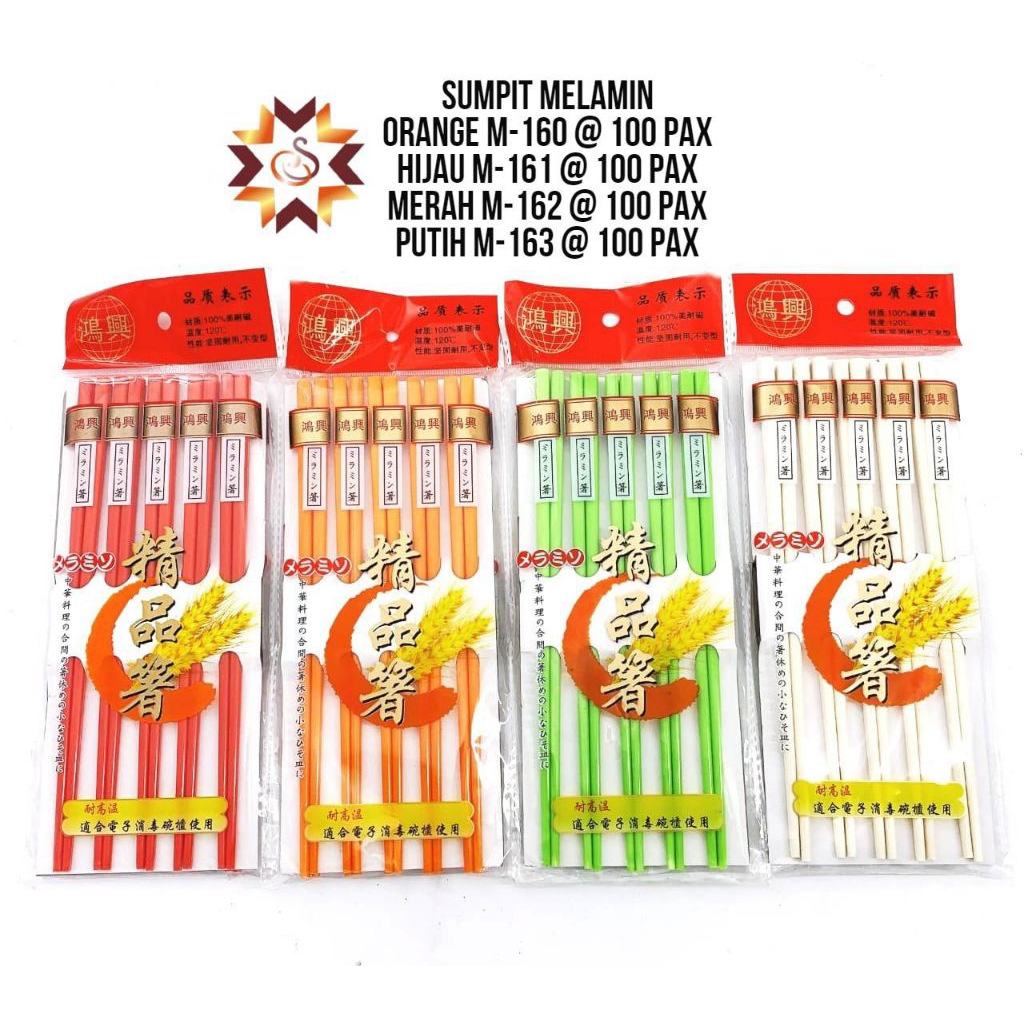Sumpit Melamin Ulir