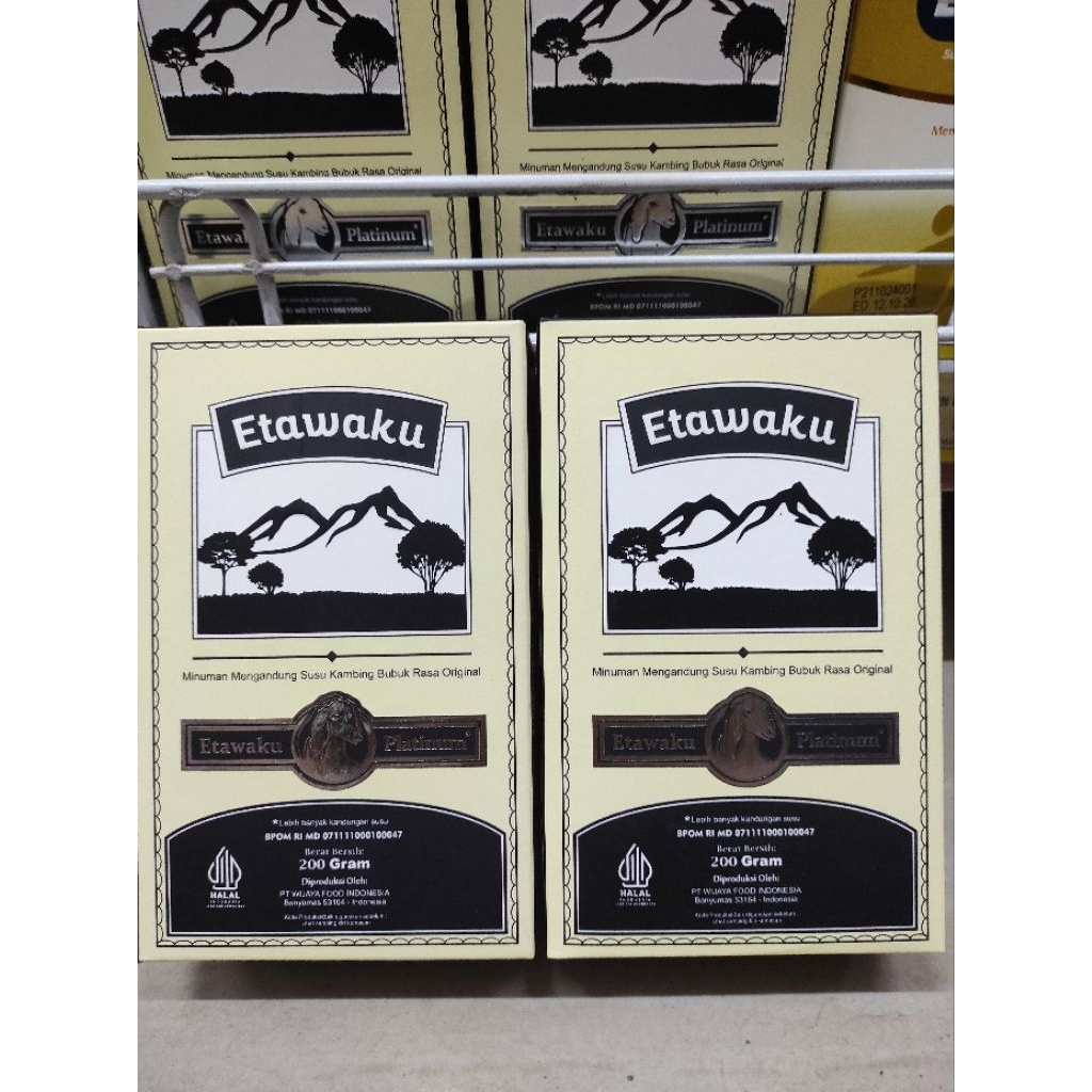 

Etawaku Platinum - Susu Kambing Atasi Masalah Pernafasan dan Tulang Isi 200gr Original