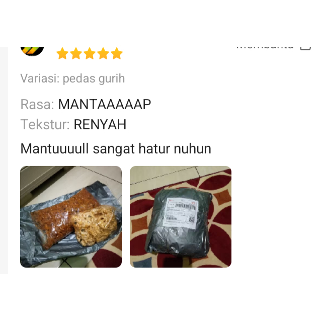

Forcysn Cemilan Pedas 1Kg Makroni Pedas Bumbu Cikruh Daun Jeruk