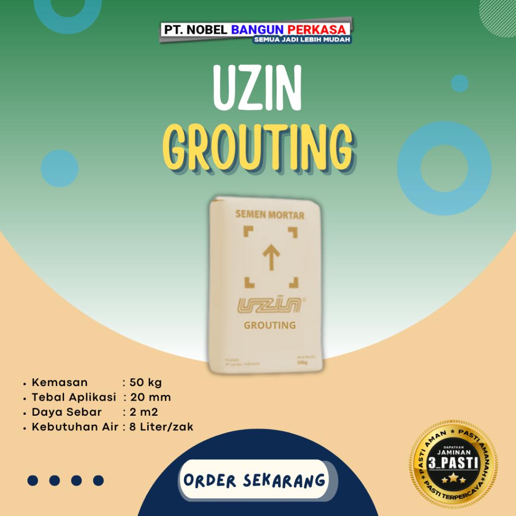 Semen Mortar Uzin Grouting 50kg