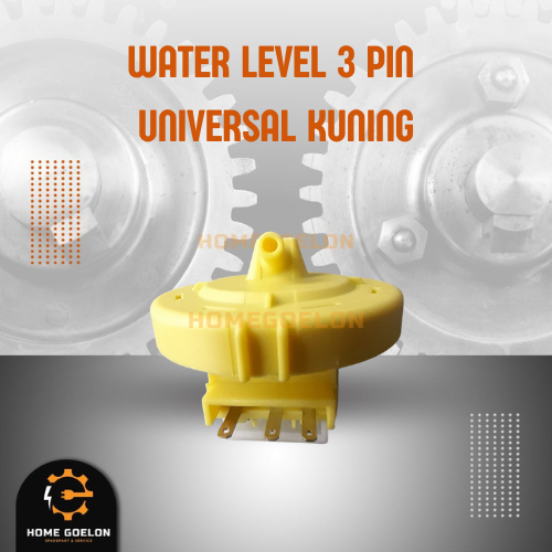 Sparepart Water Level Mesin Cuci LG Ori 3 PIN – Sensor Air Otomatis Mesin Cuci Polytron Zeromatic