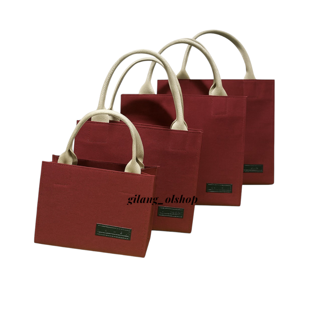 

Tas DENIM TALI PENDEK Tote Bag Tas Tenteng Tas Souvenir[gilang olshop]