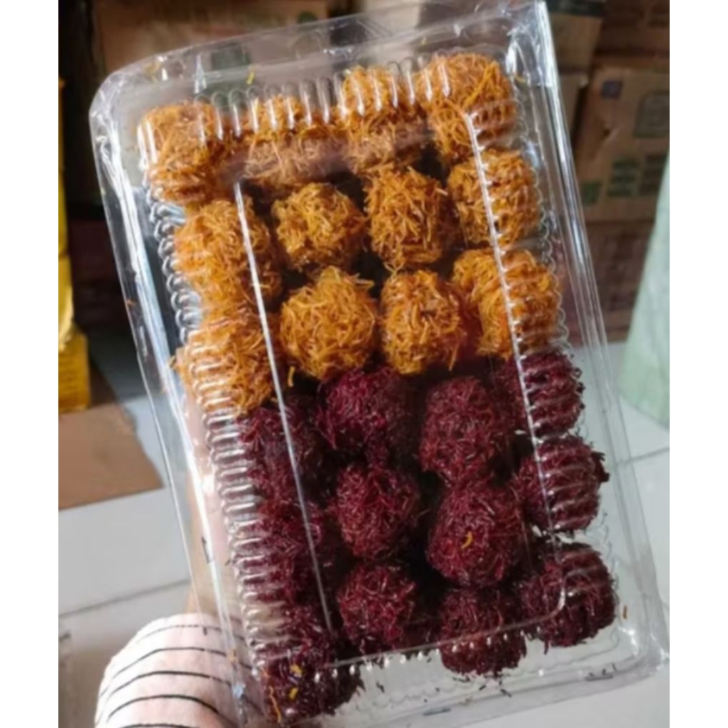 

Cemilan ubi manis/camilan grubi/walangan kremes isi (40 biji)