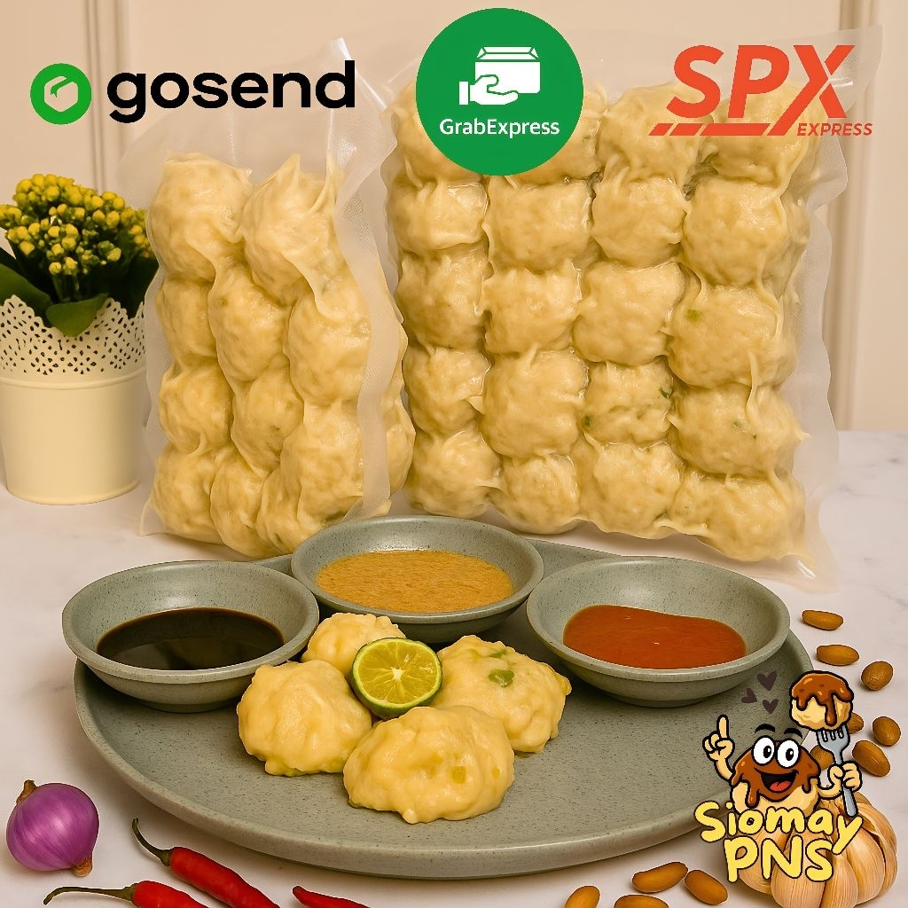 

Siomay Bandung 100% Ikan Tenggiri Asli